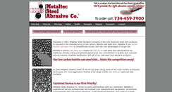 Desktop Screenshot of metaltecsteel.com